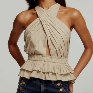 Ramy Brook criss-cross tank top -size 6